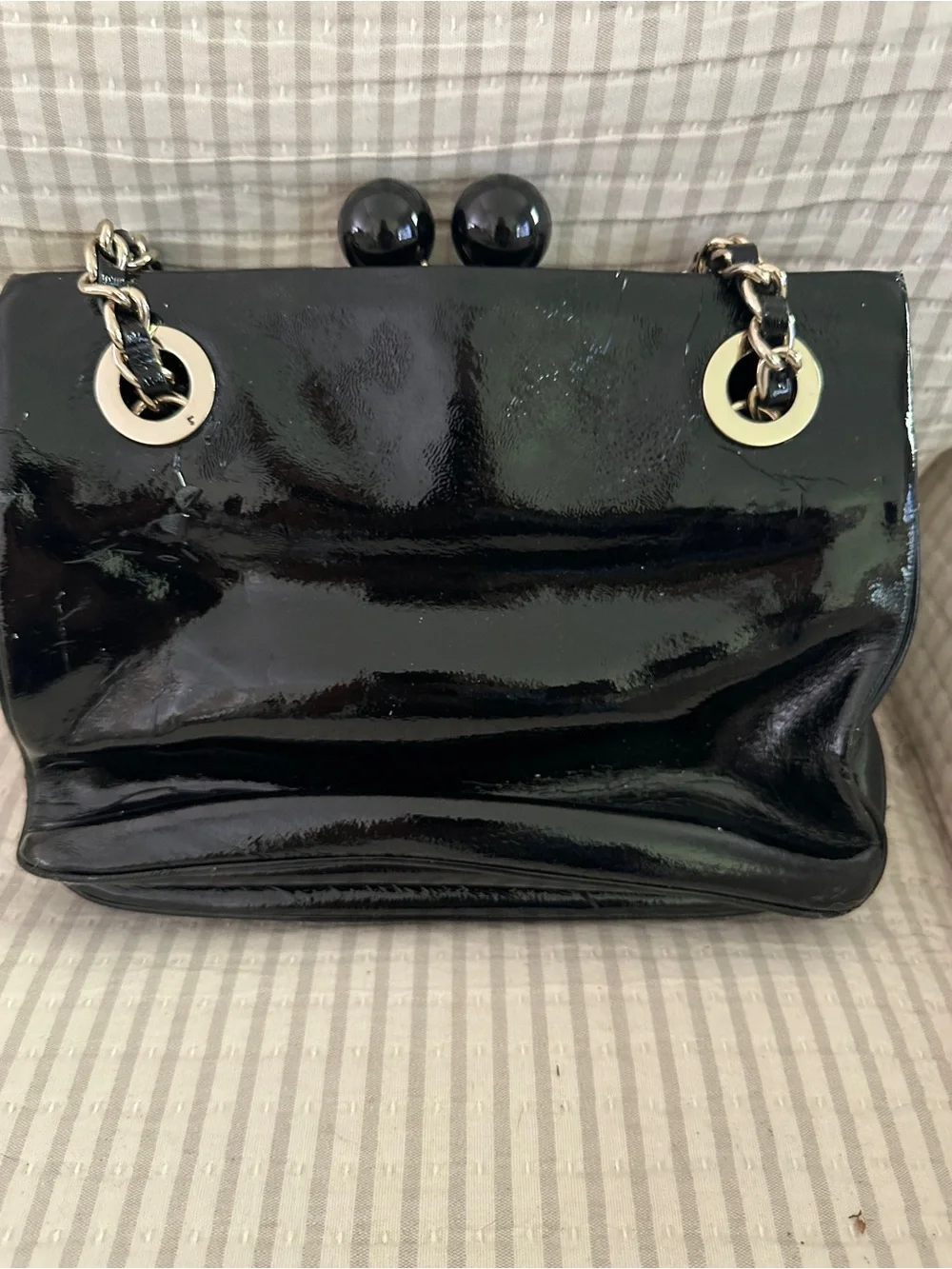 kate spade glossy patent